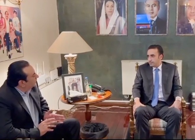 بلاول بھٹو سے صدر ایف پی سی سی آئی عاطف اکرام شیخ کی ملاقات